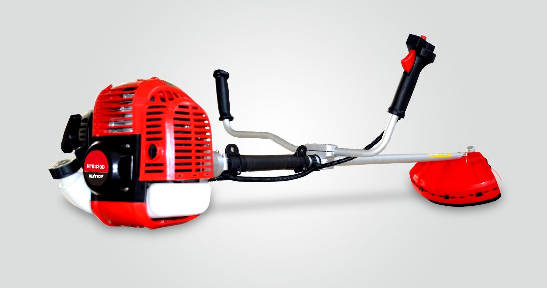 Easy starting 43cc gasoline brush cutter with 40F-5 gas engine grass trimmer 