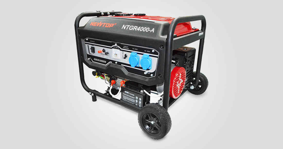 Top quality and competive price gasoline generator in air-cooled single cylinder 4000w gasoline generator