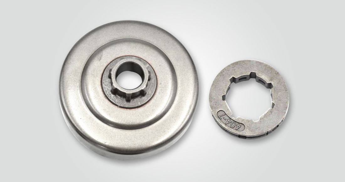 MS070 chain sprocket with rim for garden machinery parts