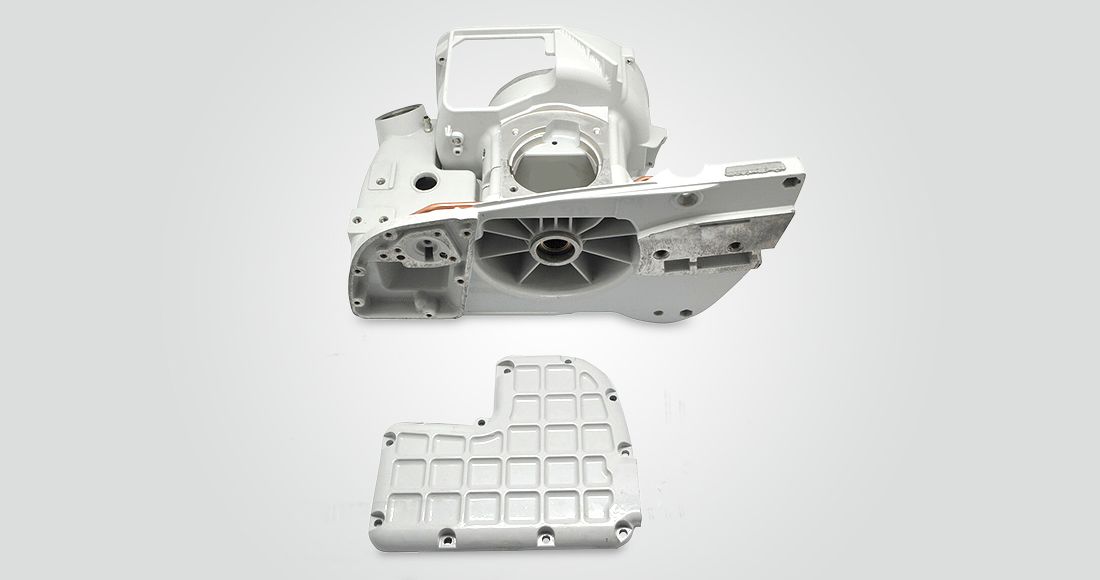 gardening tools 105cc MS070 chainsaw spare parts crankcase assy for chainsaw