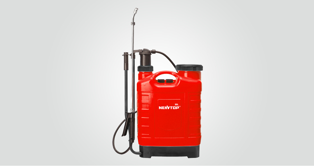 Portable plastic watering knapsack hand pressure pump sprayer for agriculture garden pest control