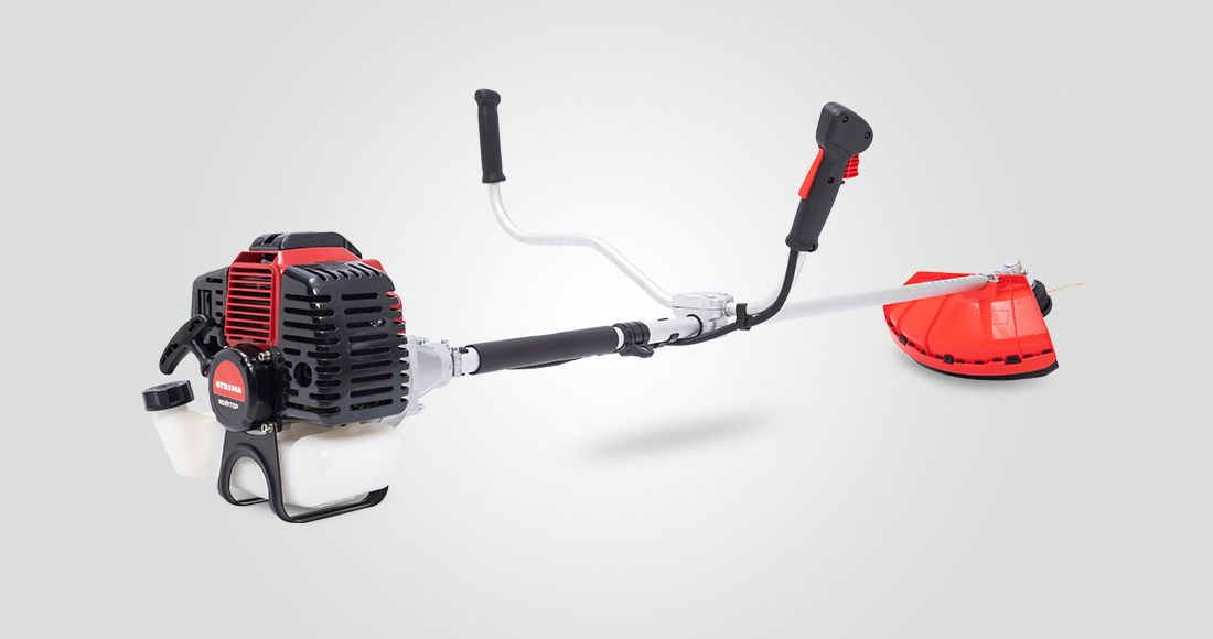 CE Certificated Gasoline Brush Cutter W Handle 33cc Engine power stroke