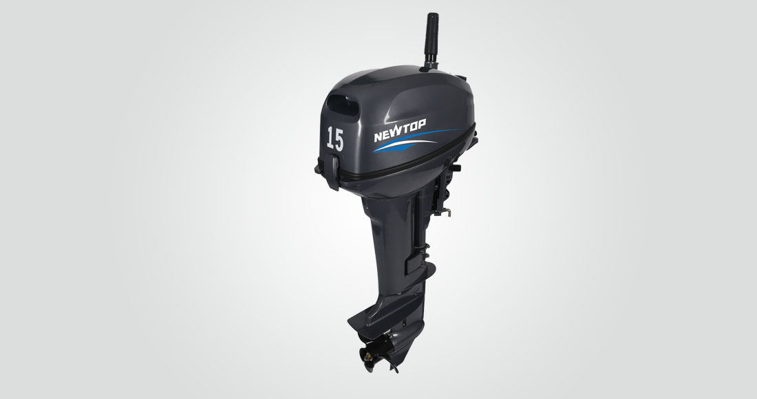 Popular NEWTOP 15HP 2 Stroke Long or Short Shaft Boat Engine Outboard Motors